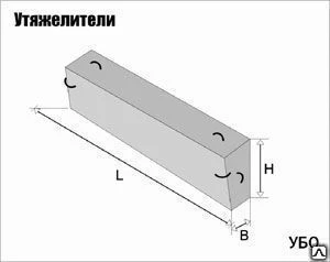 Фото Утяжелители УБО 1020