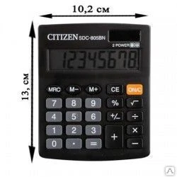 Фото Калькулятор CITIZEN SDC-805