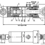 фото Гидроцилиндр 110х56х900