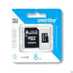 фото Карта памяти SmartBuy micro SD 8gb. class 10