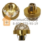 Фото №3 Светильник для турецкой парной Cariitti CR-20 Led (1545187, IP67, золото, D=20 мм)