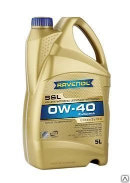 Фото Масло моторное Ravenol SSL 0w40 A3/B4 5л