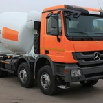 фото Автобетоносмеситель 69365J шасси MERCEDES-BENZ-ACTROS4141B 10м3