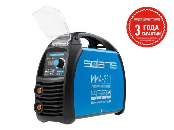 Фото Сварочный аппарат инверторный Solaris MMA-211