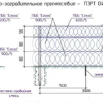 фото Инженерно-заградительное препятствие ИЗП 01 - ПЭРТ 0401.00.000