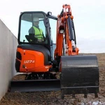 фото Отличный Мини-экскаватор Kubota U27 Вес 2,7 тонн