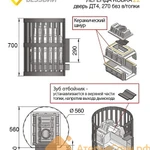 Фото №2 Печь для бани Везувий Легенда Стандарт 22 ДТ-4 2017 (без выносной топки, чугунная дверца)