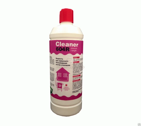 Фото Антикоррозийная жидкость для удаления накипи CLEANER 604 R, 1 л