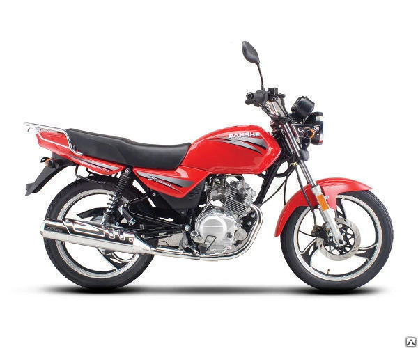 Фото Мотоцикл Jianshe-Yamaha JS 125-6B (красный)