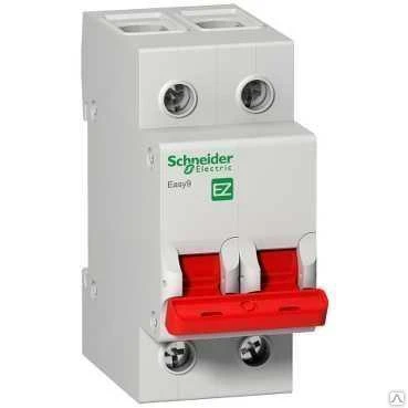 Фото Выключатель нагрузки 2Р 100А 400В EASY9 Schneider Electric