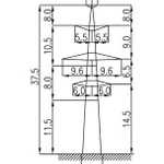 фото Промежуточные опоры ЛЭП - 330 кВ - 3П330-2Т-11.5