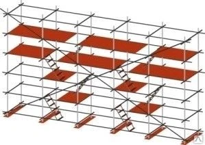 Фото Поперечина для хомутовых строительных лесов STK-500 2,0 м