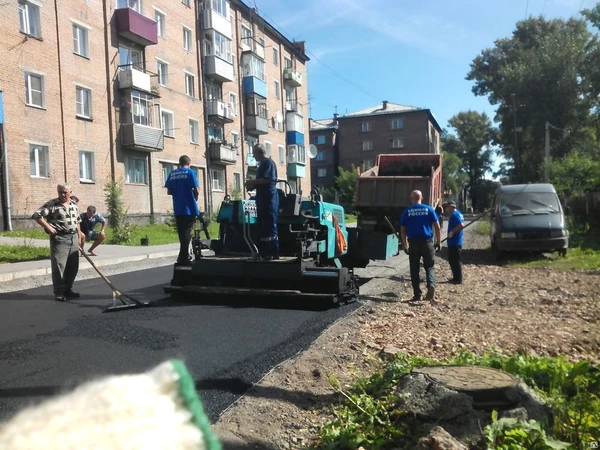 Фото Асфальтирование.