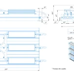 Фото №3 Промышленный светильник Модуль SVT-STR-M-96Вт-TRIO-C 140 Лм/Вт 40320 Лм