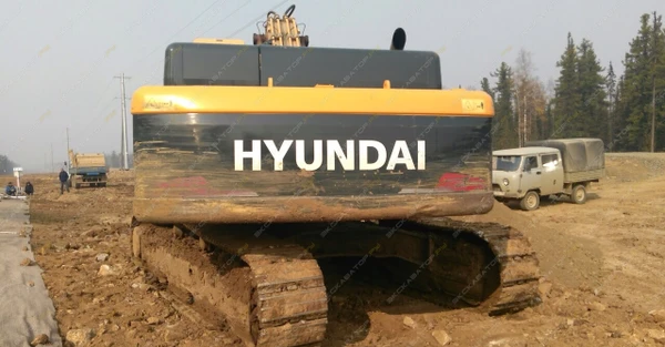 Фото Аренда гусеничного экскаватора Hyundai R 330LC-9S, Красноярск