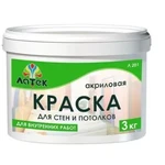 фото Краска Латек для стен и потолков, 3кг