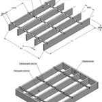 фото Решетчатый сварной настил