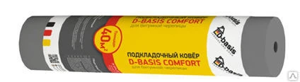 Фото Docke Подкладочный ковер D-Basis Comfort 40 м, 1 рул