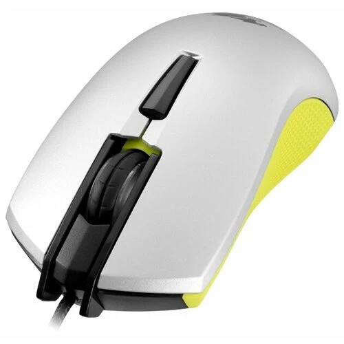 Фото Мышь COUGAR 230M White-Yellow USB