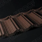 фото Композитная черепица FEROOF Rio EZ Brown Bark