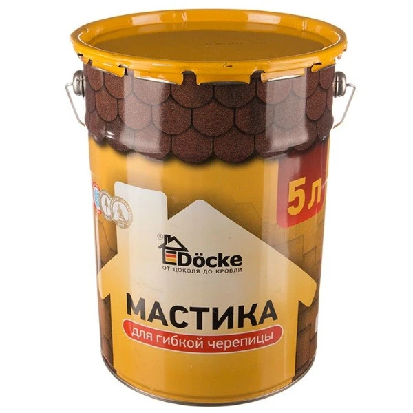 Фото Мастика битумная Docke 5 л