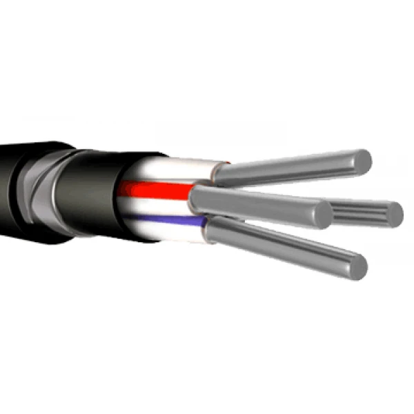Фото Кабель силовой АВБбШв-1 3х95+1х50 ож с ПВХ изоляцией бронированный