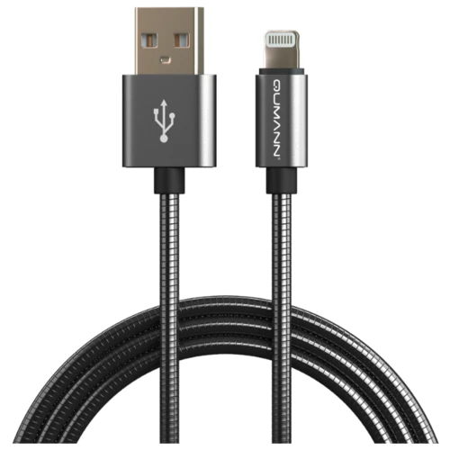 Фото Кабель Qumann USB - Lightning 1 м