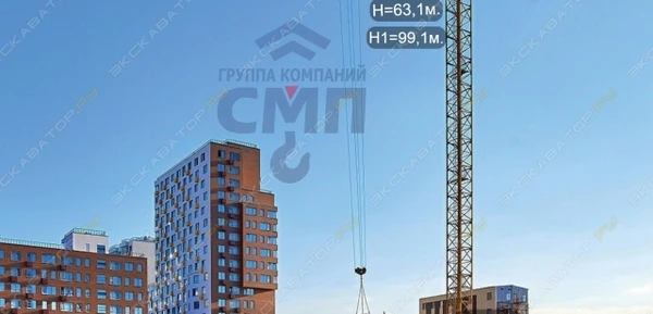 Фото Аренда башенного крана Potain CITY Topless MCT 178, Москва