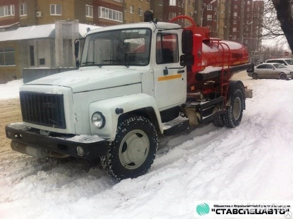 Фото Автотопливозаправщик газ-3309