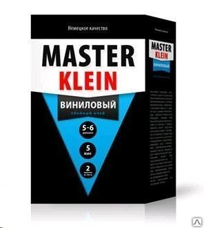 Фото Клей обойный Master Klein "ВИНИЛОВЫЙ" 13-15 рулонов уп. 500 г