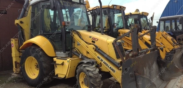 Фото Аренда экскаватора-погрузчика New Holland B110, Москва