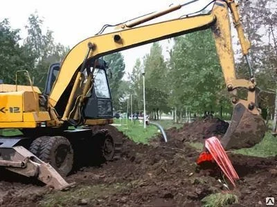 Фото Лента Сигнальная Электра (ОСТОРОЖНО КАБЕЛЬ); ЛСЭ 300