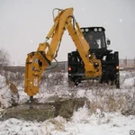 фото Аренда и услуги экскаватора-планировщика JCB