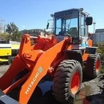 фото Уборка снега Hitachi LX80 ковш 1 куб.м.