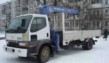 Фото Аренда крана-манипулятора Mitsubishi Fuso