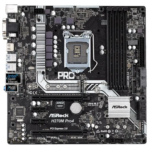 Фото Материнская плата ASRock H270M