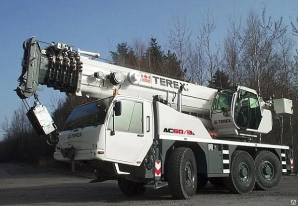 Фото Услуги крана 60 тонн TEREX AC 60/3L