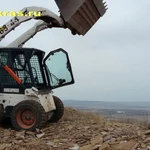 фото Услуги мини-погрузчика BobCat S175