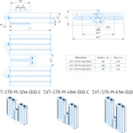 Фото №3 Промышленный светильник Модуль SVT-STR-M-32Вт-DUO-C (с защитой от 380) 135 Лм/Вт 8640 Лм