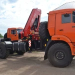 фото СЕДЕЛЬНЫЙ ТЯГАЧ КАМАЗ 43118-46 с КМУ Fassi F245A.0.22
в