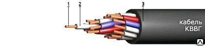 Фото Кабель КВВГ 27х1 (тс)
в