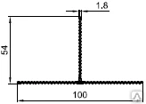 Фото Т- профиль 100х54х1,8