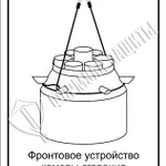 фото Схема «Фронтовое устройство камеры сгорания т/а ГТК-10-4» (300х400 мм)