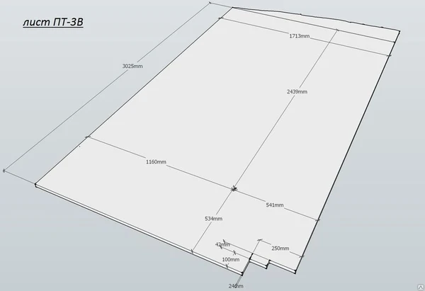 Фото Лист титановый ПТ3в 24х3025х1713.