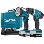 фото Дрель-шуруповерт Makita DF347DWLE