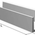 фото Лоток водоотводный ЛВ 15.21,3.20 бетонный с уклоном 0,5%.