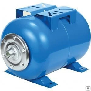 Фото Гидроаккумулятор стальной, синий aquamotor arpt h 024 ar201002