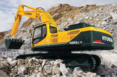 Фото Гусеничный экскаватор Hyundai R480LC-9S (ковш 2,7м3)