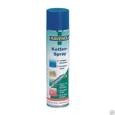 Фото Смазка для цепей мотоциклов RAVENOL Ketten - Spray 0,4л