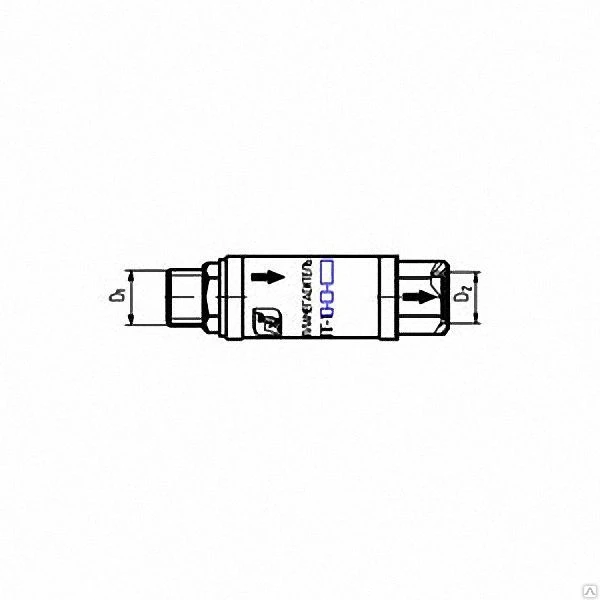 Фото Пламегаситель ПГ-1А-0,1-0,15 (М16х1,5 LH) БАМЗ